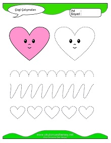 Çizgi Çalışma Sayfaları